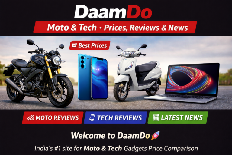 Welcome to DaamDo — Your Daily Tech & Moto Dose